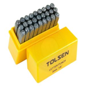 Tolsen 27 Pieces Letter Punch 11