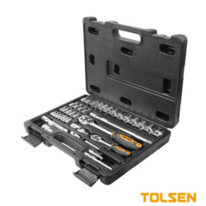 Tolsen 39 Pieces 14″ and 12″ Socket Set 11