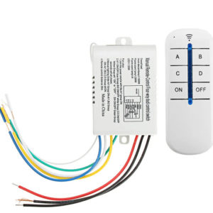 4-Way Remote Control Switch