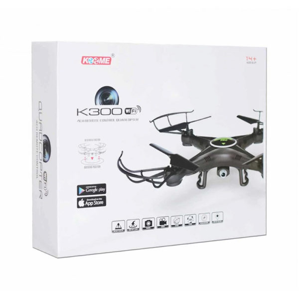 K300 WiFi Quadcopter with HD Camera