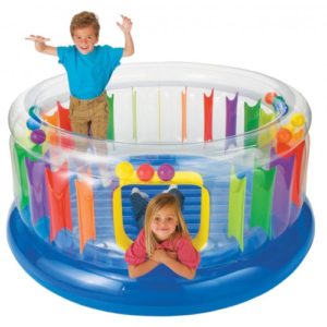 Intex Inflatable Jump-O-lene Transparent Ring Bouncer PK