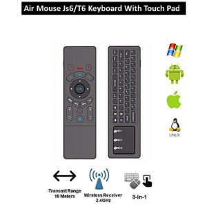 Air Mouse JS6T6 Keyboard with Touchpad
