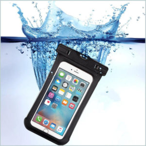 WATERPROOF MOBILE BAG BLACK