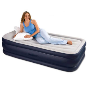 Intex Deluxe Air Mattress with Builtin Pump and Pillow Rest