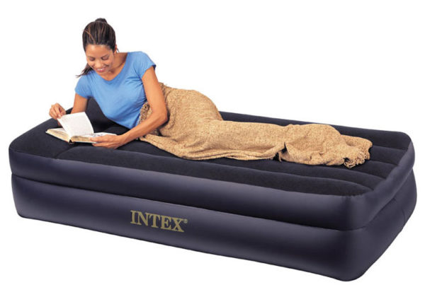 Intex Dual Layer Air Bed with Pillow Rest