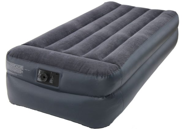 Telebrands PAK Intex Dual Layer Air Bed with Pillow Rest