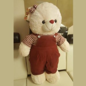 Soft Teddy Bear 34 Inches with Complete Suit