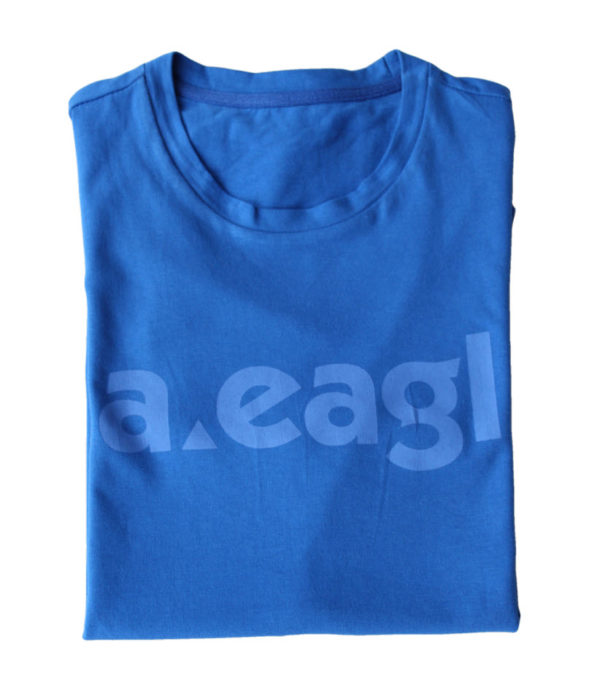 Telebrands Crew Neck Blue T-Shirt