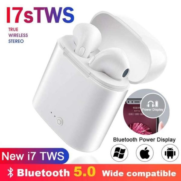 Telebrands I7S TWS MINI TRUE EARBUDS WITH CHARGING BOX