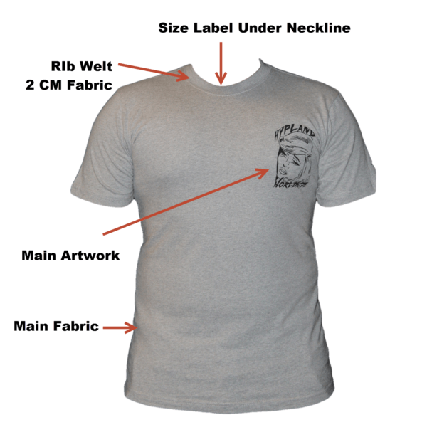 Telebrands PAK Crew Neck Light Grey T-Shirt