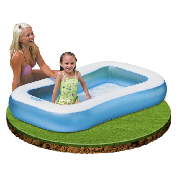 Telebrands Intex Rectangular Baby Pool 57403