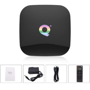 4K WiFi Smart TV Box Q+ in Pakistan