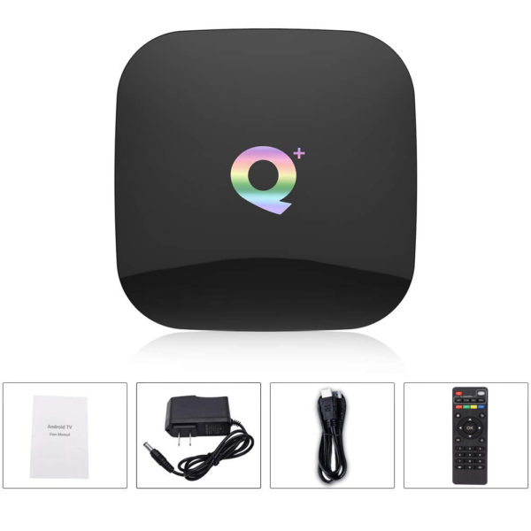 4K WiFi Smart TV Box Q+ in Pakistan