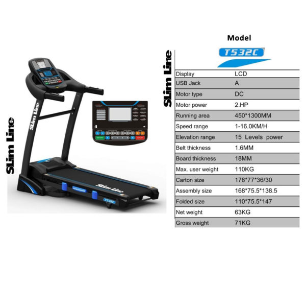 Slimline TD 532C Treadmill