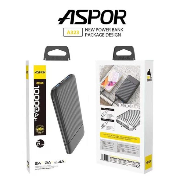 Aspor A323 Power Bank 10000mAh Telebrand