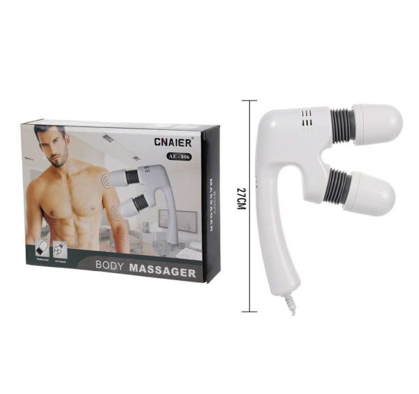 Hand Body Massager Double Head AE-806 - Image 2