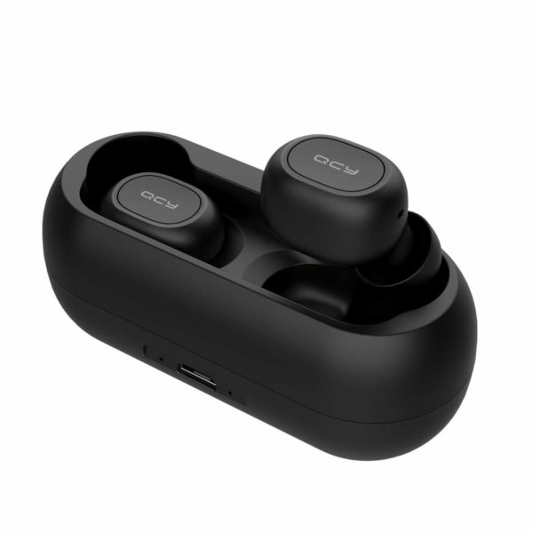 Telebrands Pak QCY T1C Stereo Dock Bluetooth Earphones