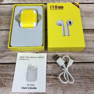 Twin I18 with Pop Up Window Wireless Earphone V5.0 Telebrands