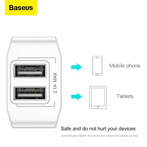 Baseus Mini Dual USB Charger Telebrands