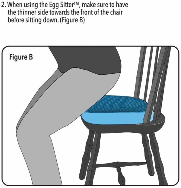 Pakistan Egg SItter Support Cushion Telebrands