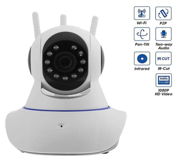 Telebrands IP Wireless Camera 360 With 3 Antenna