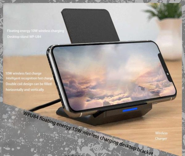WEKOME Double Coil Vertical Wireless Charger Telebrands Pak