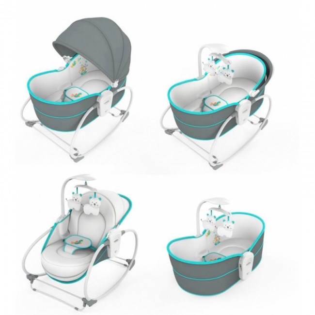 Baby Cot – 5 in 1 Rocker & Bassinet