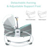 Baby Cot - 5 in 1 Rocker & Bassinet - Image 4